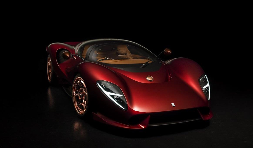 Vua lo dien, sieu xe De Tomaso bi to sao chep thiet ke cua Ferrari hinh anh 1