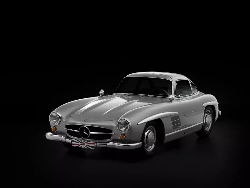 Nhung mau oto cuu nha san xuat thoat khoi canh pha san hinh anh 9 55_Mercedes_Benz_300SL.jpg