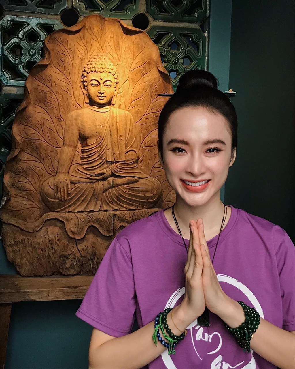 Sao nhi mot thoi - Xuan Mai sinh 3 con, Phuong Trinh tam roi showbiz hinh anh 8 angela.phuongtrinh_87574404_2224872301153277_8683971239573710167_n.jpg