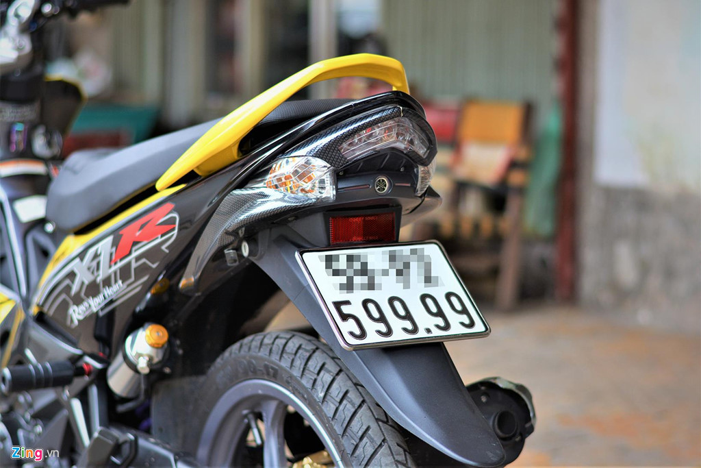 Chiem nguong Yamaha X1R 'that' mang bien so 9999 hinh anh 14