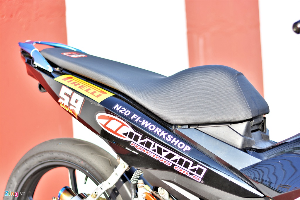 Yamaha Exciter 150 thay doi ra sao de bien thanh xe dua? hinh anh 5