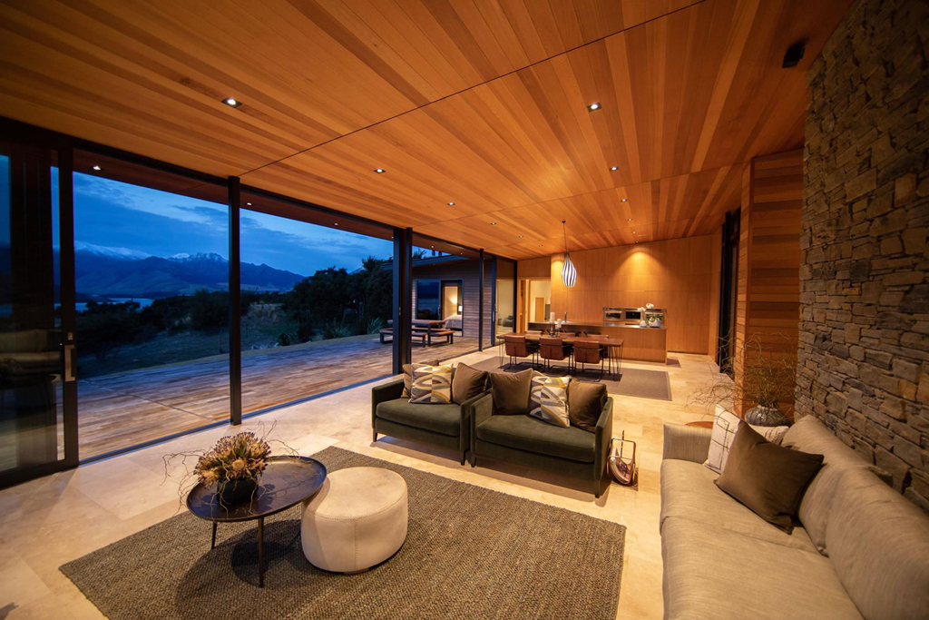 Can biet thu 'tua nui nhin ho' tren day Alps cua New Zealand hinh anh 5