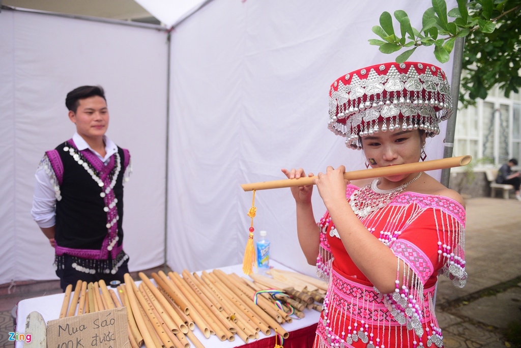 Sinh vien nguoi Mong rang ro don Tet giua Ha Noi hinh anh 8 DSC_5553_zing.jpg