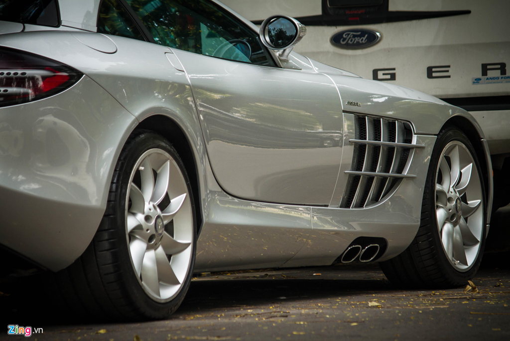 'Mui ten bac' Mercedes SLR McLaren doc nhat VN tai xuat hinh anh 7