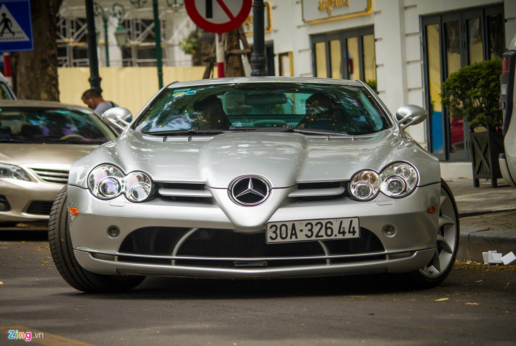 'Mui ten bac' Mercedes SLR McLaren doc nhat VN tai xuat hinh anh 3