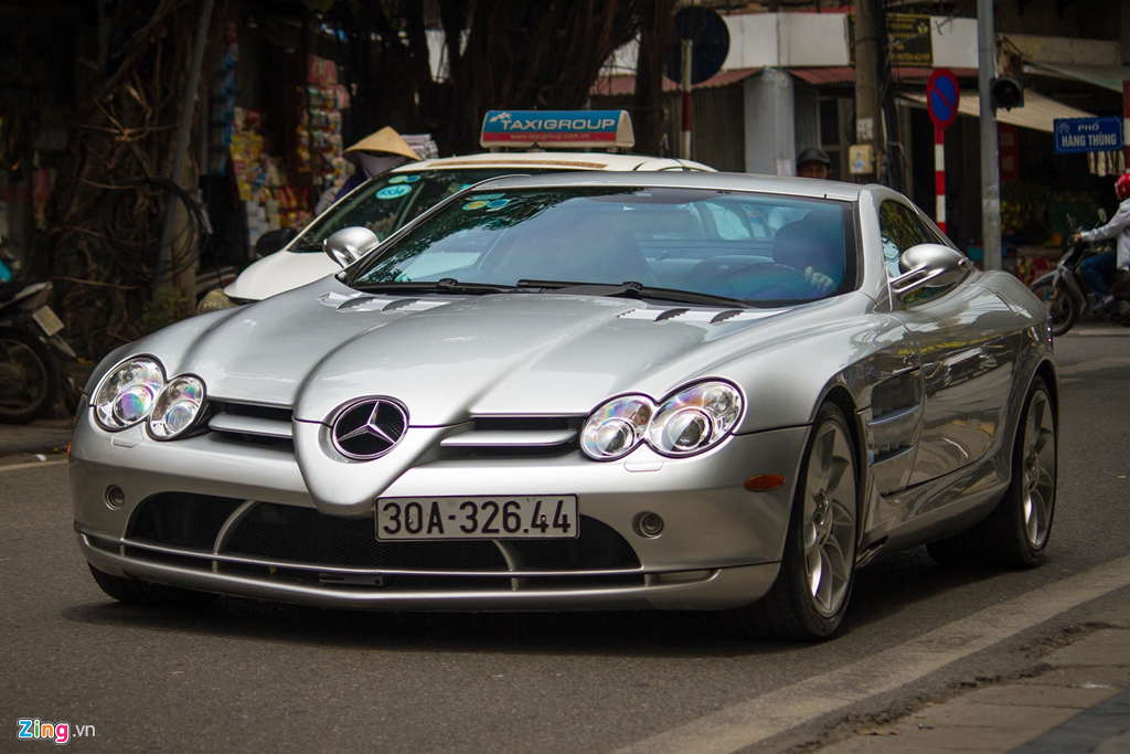 'Mui ten bac' Mercedes SLR McLaren doc nhat VN tai xuat hinh anh 1