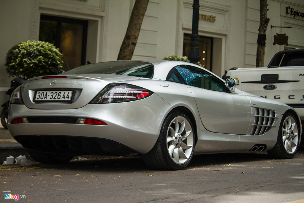 'Mui ten bac' Mercedes SLR McLaren doc nhat VN tai xuat hinh anh 2