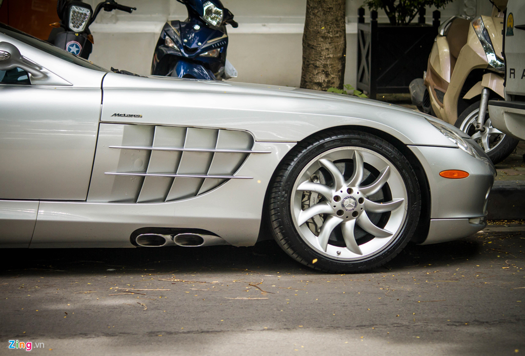 'Mui ten bac' Mercedes SLR McLaren doc nhat VN tai xuat hinh anh 6