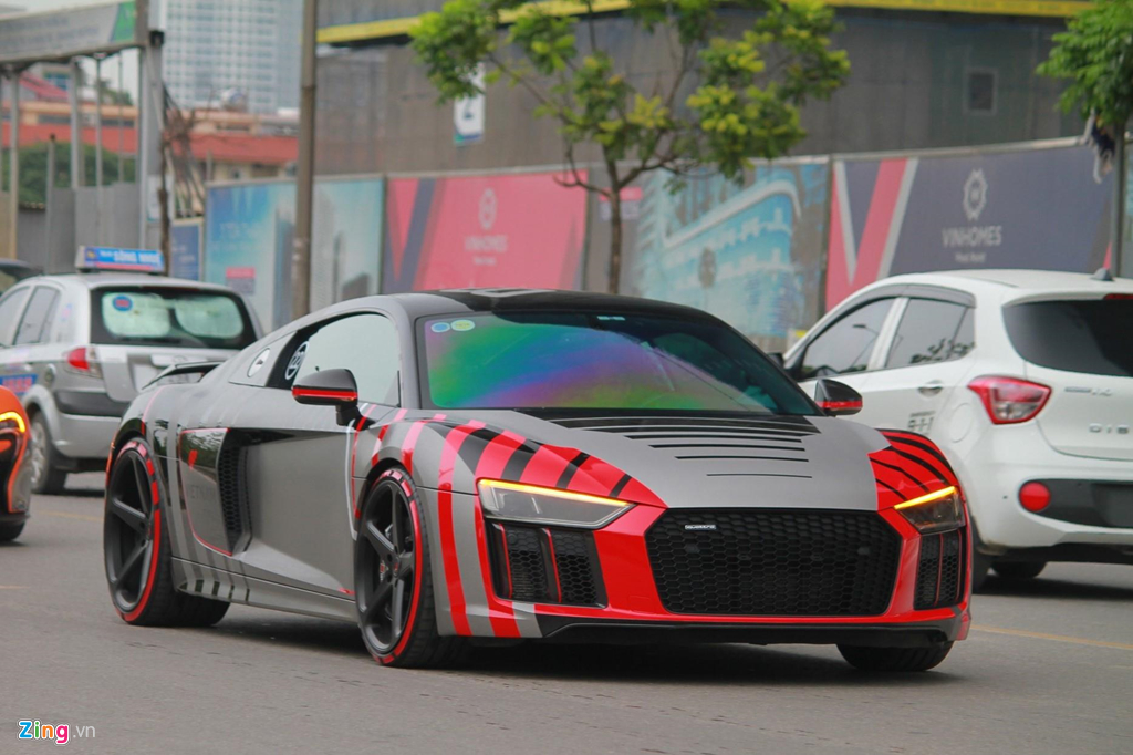 Sieu xe Audi R8 cua Cuong Do La 'thay ao' sau khi ve voi chu moi hinh anh 6 