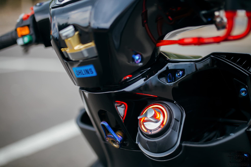 Biker Khanh Hoa chi 500 trieu do lai Yamaha Nouvo hinh anh 9