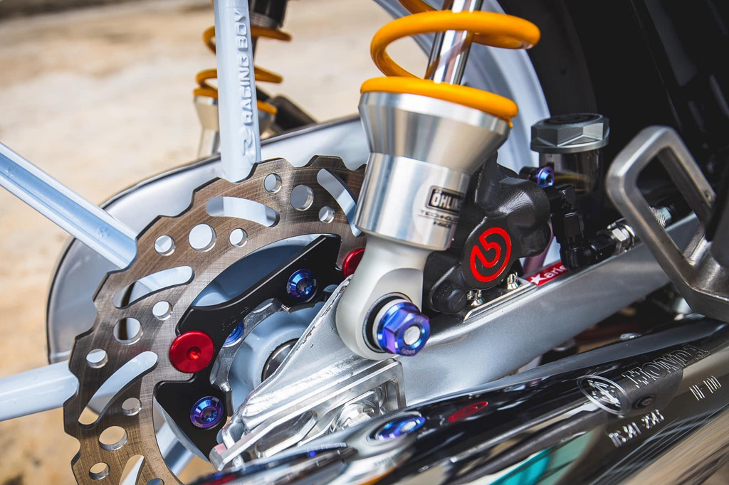 'Tuong dai' Honda Wave voi dan do choi hon tram trieu tai Sai Gon hinh anh 13