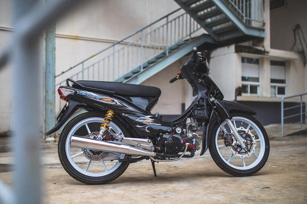 'Tuong dai' Honda Wave voi dan do choi hon tram trieu tai Sai Gon hinh anh 3