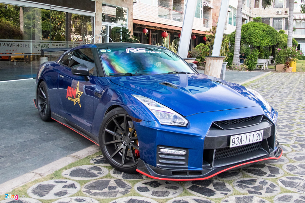 Nissan GT-R do bodykit Nismo doc nhat VN cua dai gia Binh Phuoc hinh anh 1