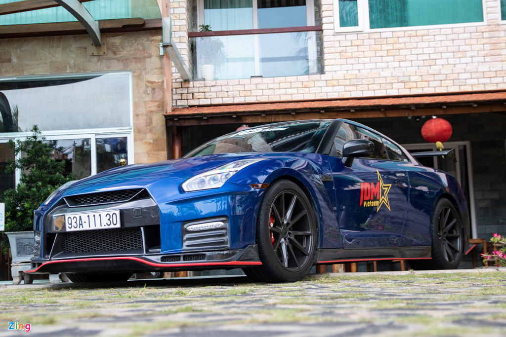 Nissan GT-R do bodykit Nismo doc nhat VN cua dai gia Binh Phuoc hinh anh 11