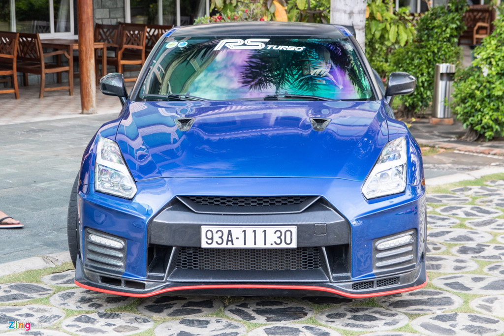 Nissan GT-R do bodykit Nismo doc nhat VN cua dai gia Binh Phuoc hinh anh 4