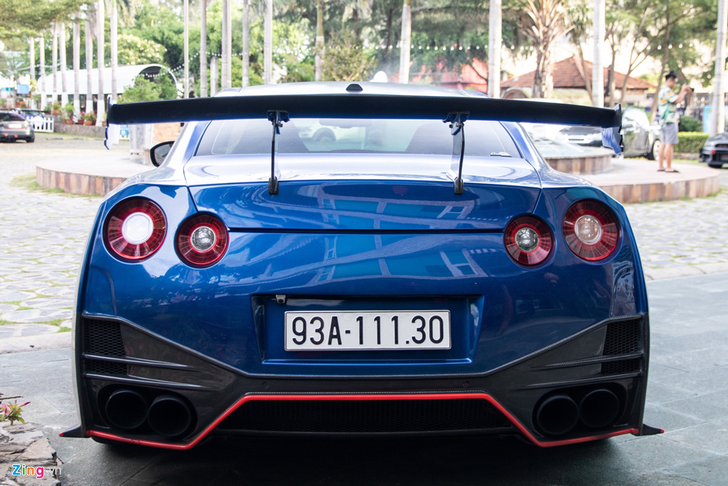 Nissan GT-R do bodykit Nismo doc nhat VN cua dai gia Binh Phuoc hinh anh 10