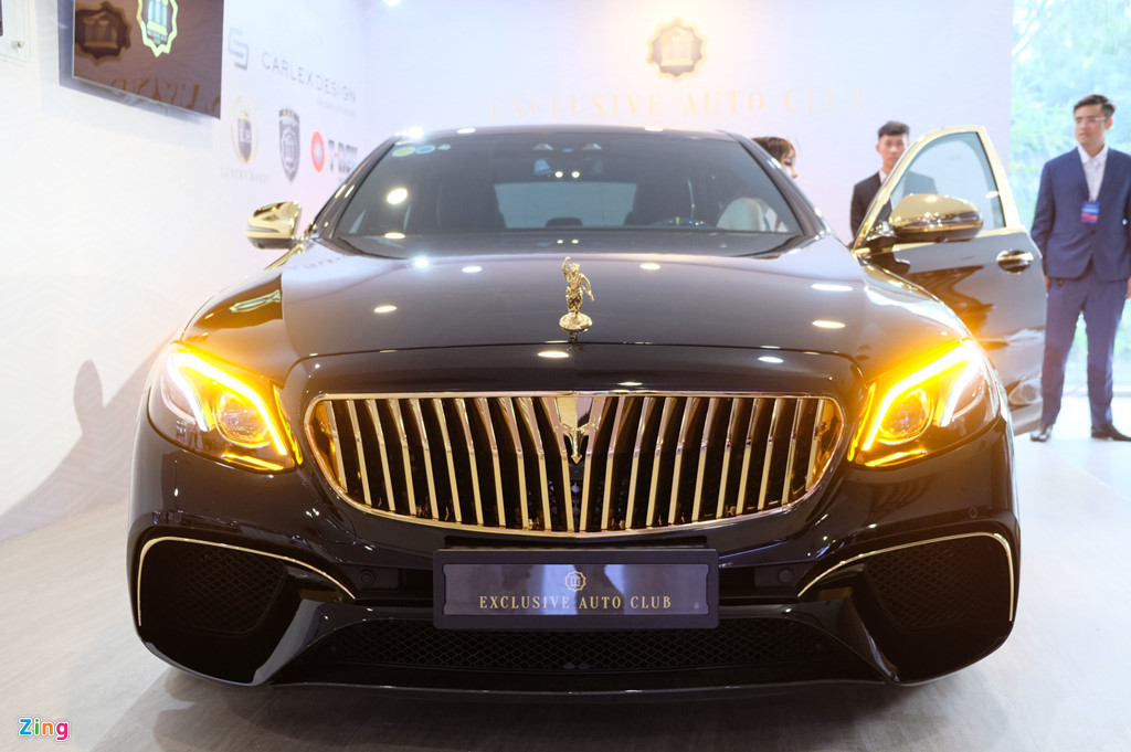 Mercedes-Benz E 300 AMG ma vang cua dai gia Viet hinh anh 2