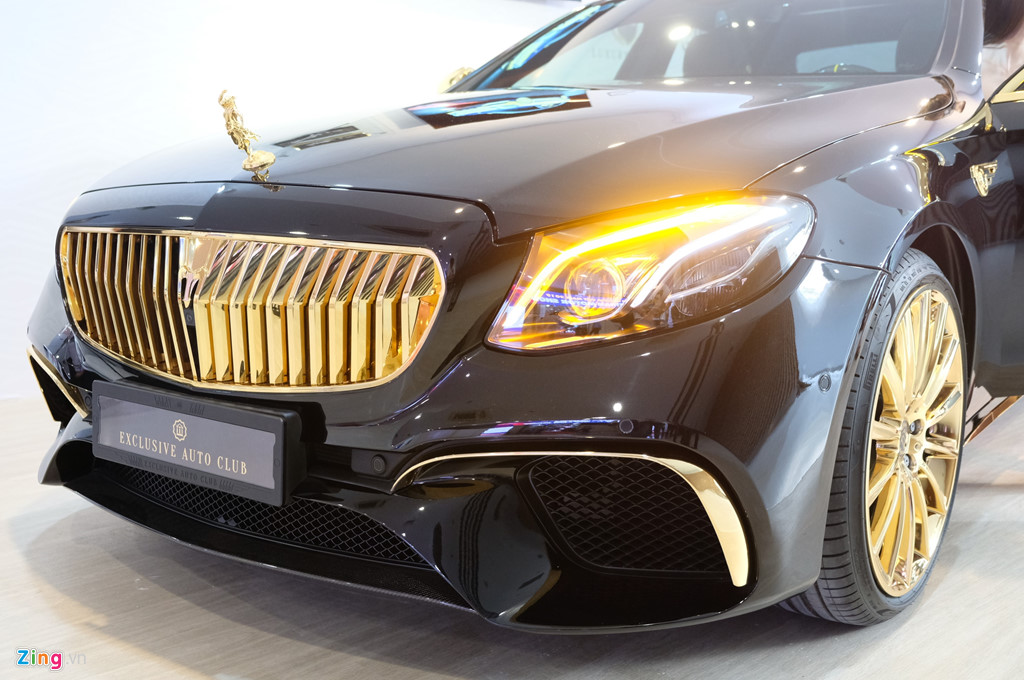 Mercedes-Benz E 300 AMG ma vang cua dai gia Viet hinh anh 3