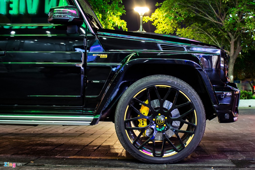Can canh hang doc Brabus G850 - ban nang cap cua Mercedes G-Class hinh anh 7