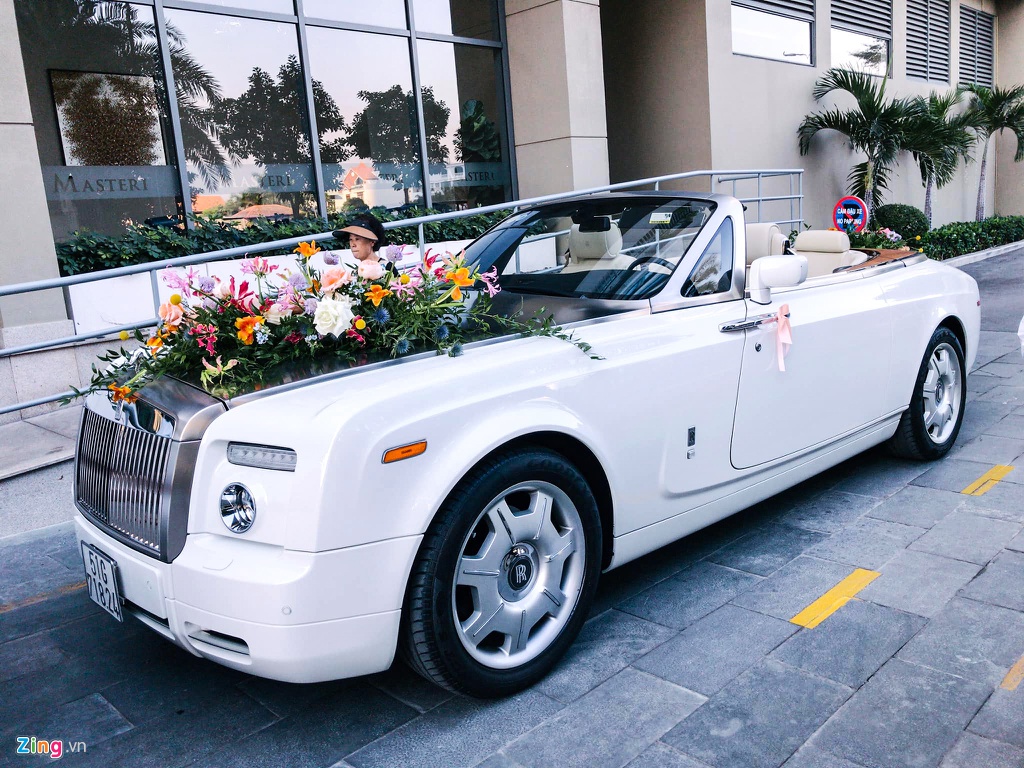 Dan xe sieu sang vang bong mot thoi xuat hien tai le cuoi o TP.HCM hinh anh 4 Damcuoi_zing_9.jpg