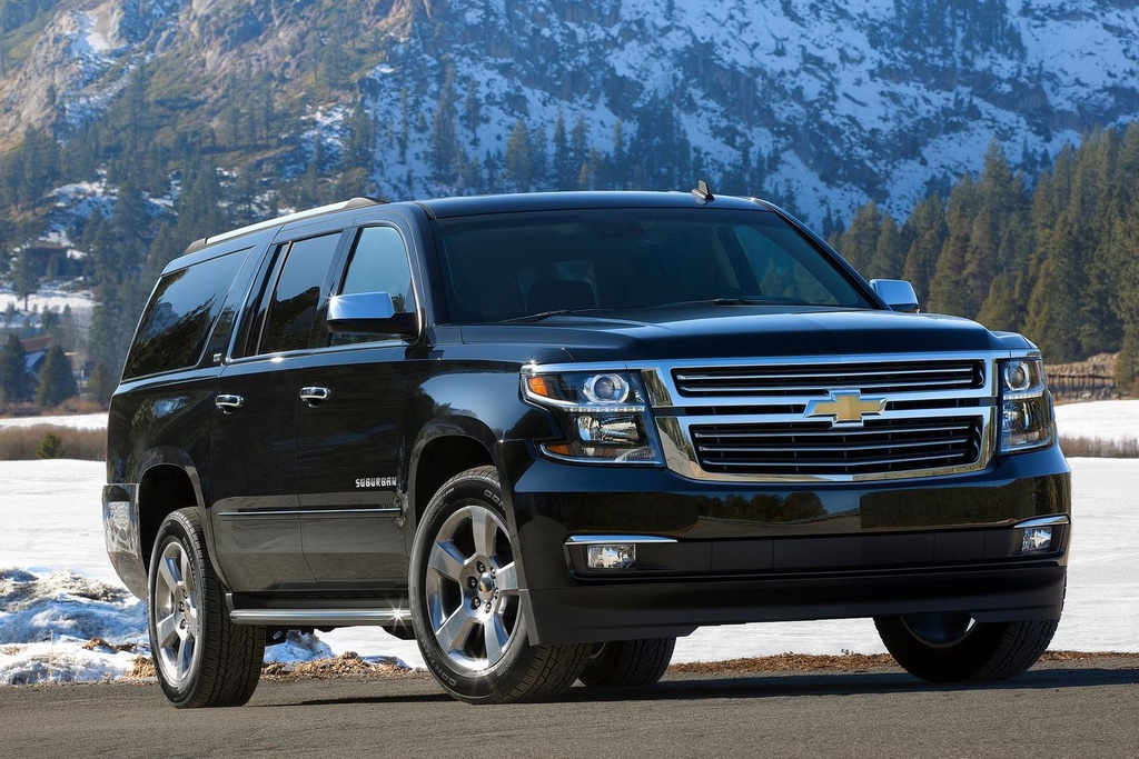 Voi tai san 61,8 ty USD, doi thu cua ong Trump chay xe gi? hinh anh 3 Chevrolet_Suburban_2015_1600_01_1.jpg