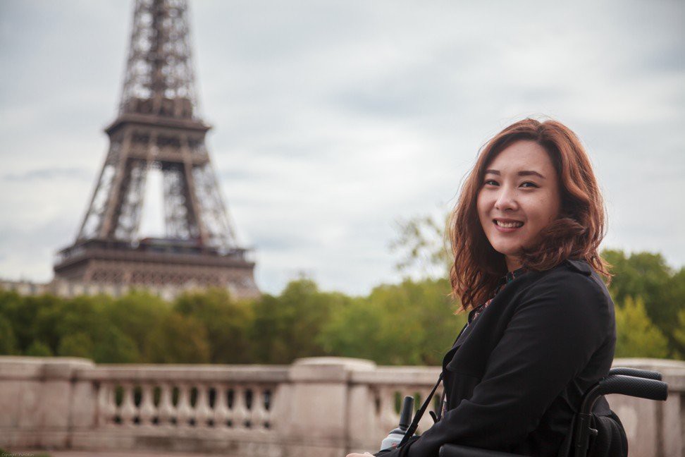 Co gai Han Quoc liet hai chan chu du the gioi hinh anh 1