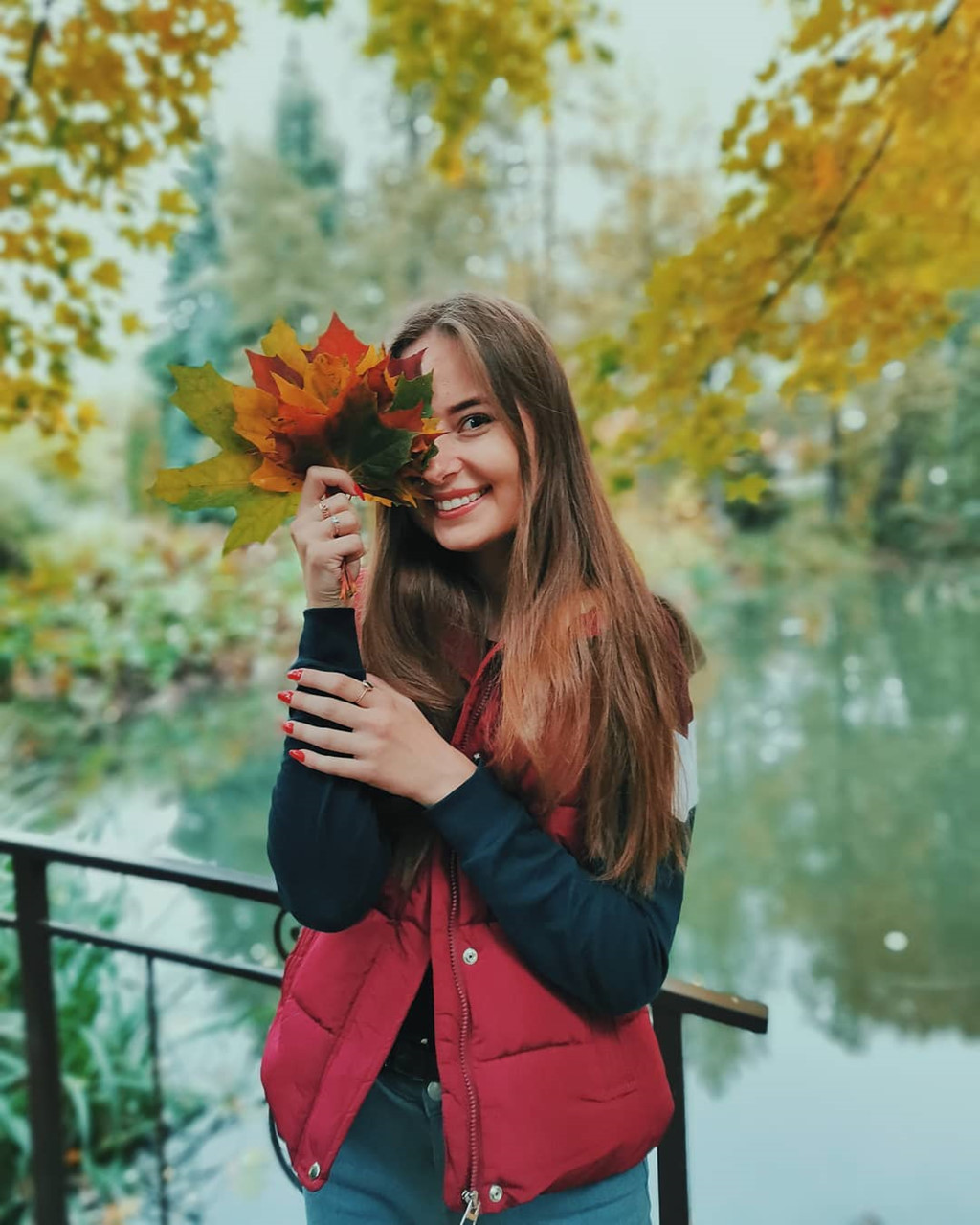 Nuoc Nga do vang, dep nao long khi dat troi sang thu hinh anh 13