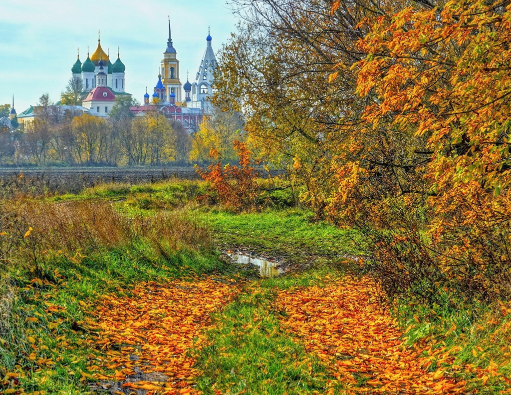 Nuoc Nga do vang, dep nao long khi dat troi sang thu hinh anh 10