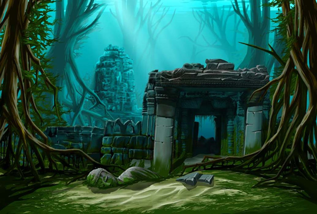 Huyen thoai ve thanh pho Atlantis mat tich duoi day bien hinh anh 7