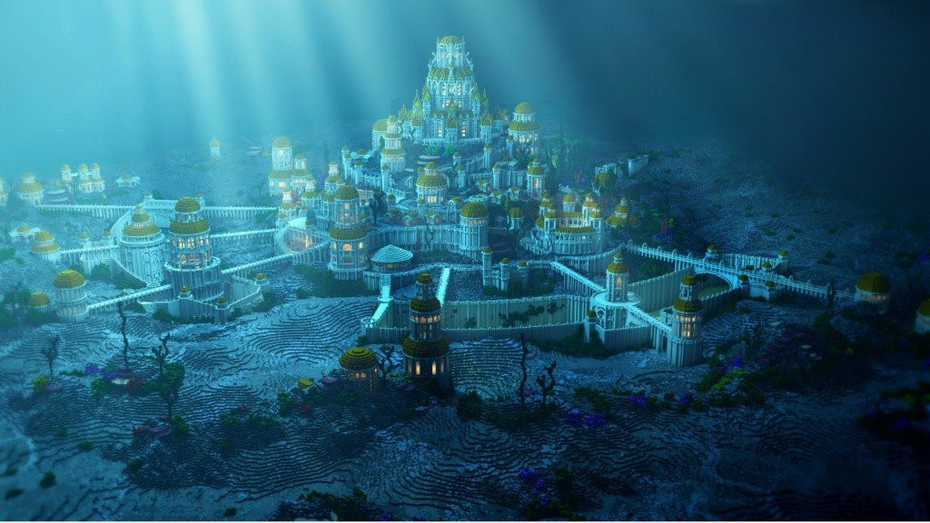 Huyền thoại về thành phố Atlantis mất tích dưới đáy biển