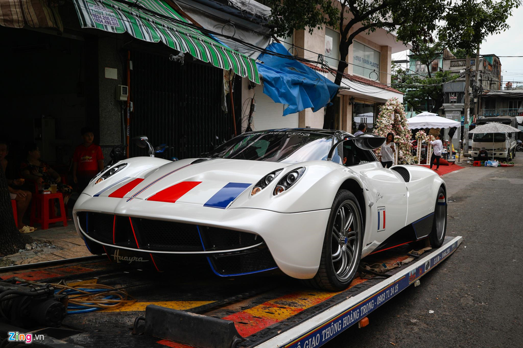 Khong dua dau, Pagani Huayra la 'khach' tai le cuoi con gai Minh Nhua hinh anh 6