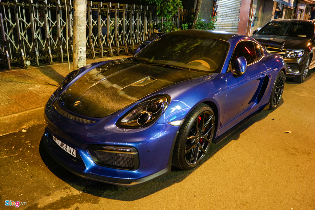 Can canh Porsche Cayman do phong cach xe dua o TP.HCM hinh anh 10
