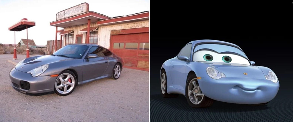 Phim hoạt hình ô tô lấy nguyên mẫu ngoài đời từ những xe gì?