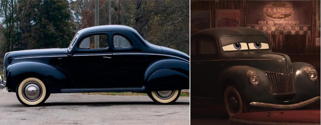 Nhan vat trong phim hoat hinh Cars thuc chat la nhung mau xe nao? hinh anh 6