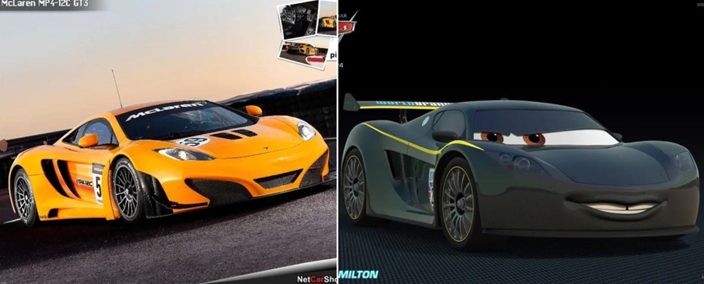 Nhan vat trong phim hoat hinh Cars thuc chat la nhung mau xe nao? hinh anh 8