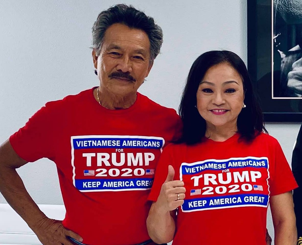 Nghệ sĩ Việt bầu cho Trump ảnh 3 Nghe si Viet bau cho Trump anh 3