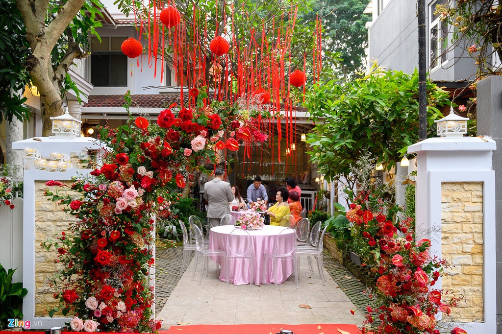 Biet thu cua Ong Cao Thang va Dong Nhi trong ngay an hoi hinh anh 5