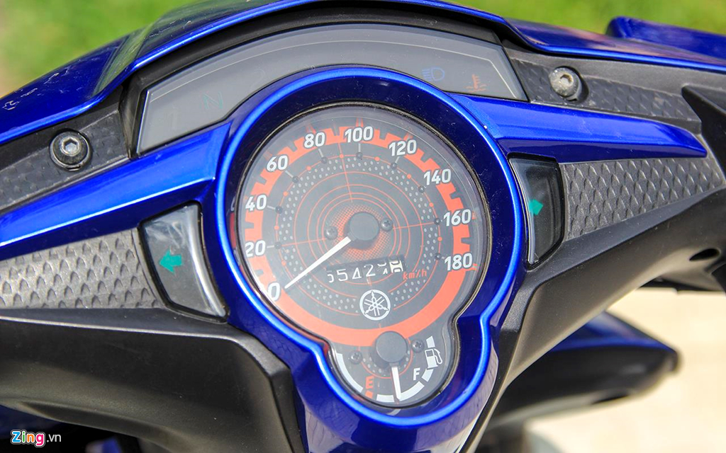 Sơn xe Exciter GP 2013 màu xanh zin cực đẹp
