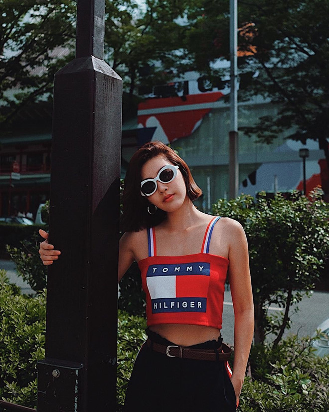 Dan hot girl Thai Lan thu hut nho dien do nhu buoc ra tu thap nien 90 hinh anh 7