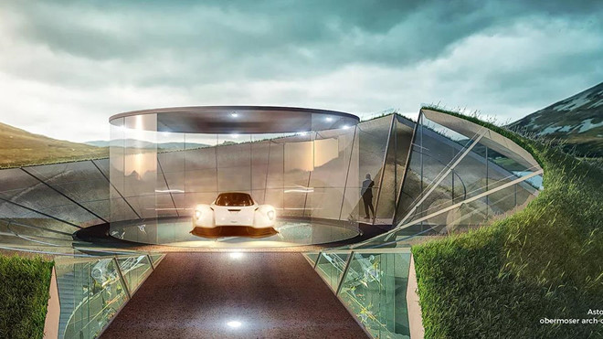 Aston Martin xay gara trong mo cho sieu xe hinh anh 5