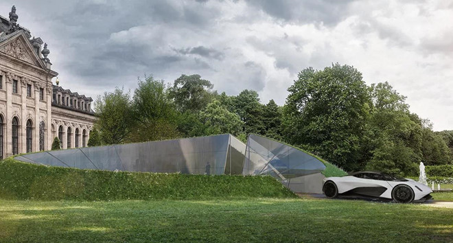 Aston Martin xay gara trong mo cho sieu xe hinh anh 6