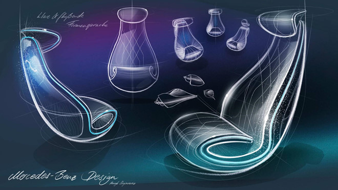 Concept xe dien Mercedes-Benz EQ co noi that kieu phi thuyen vu tru hinh anh 5