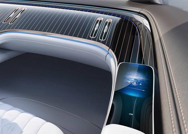 Concept xe dien Mercedes-Benz EQ co noi that kieu phi thuyen vu tru hinh anh 6