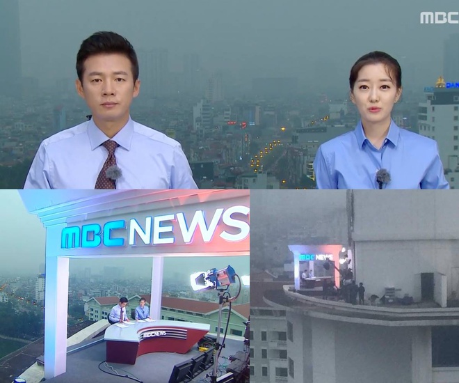 Truong quay 'da chien' cua cac dai truyen hinh Han Quoc tai Ha Noi hinh anh 1