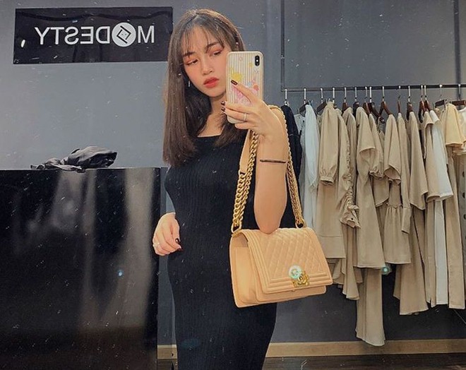 Con gai Minh Nhua khoe bung bau, hot girl 17 tuoi to chuc an hoi hinh anh 7