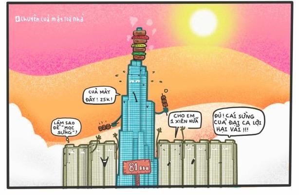 Anh che 'thay loi muon noi' cho mua nang nong o Sai Gon hinh anh 1