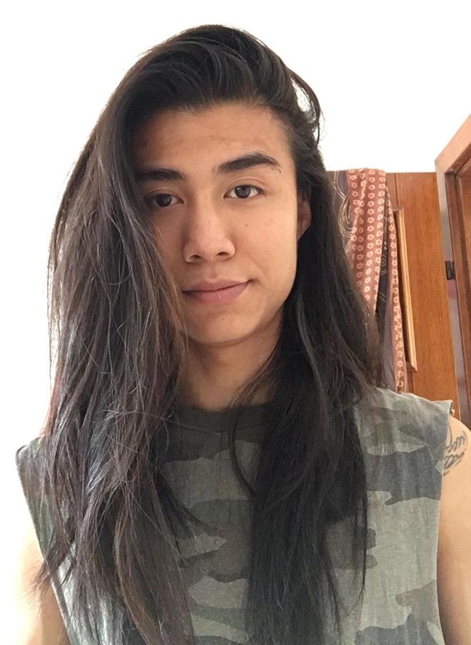 Nuoi toc dai tang benh nhan ung thu, chang trai hay bi nham la con gai hinh anh 1