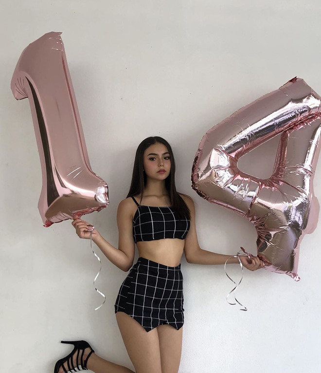 Nu sinh Mexico bat ngo noi tieng voi anh chup sinh nhat 14 tuoi hinh anh 2