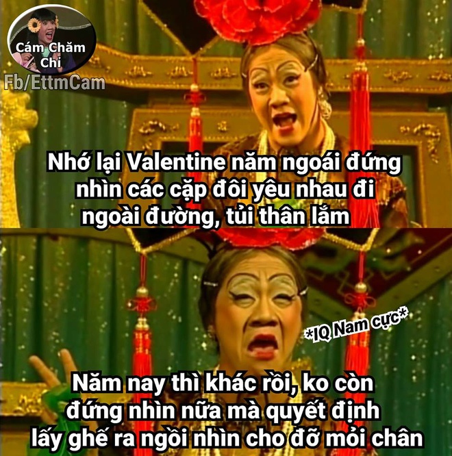 Anh che hoi e Valentine nay chi biet 'than troi' nhin ai kia hanh phuc hinh anh 3