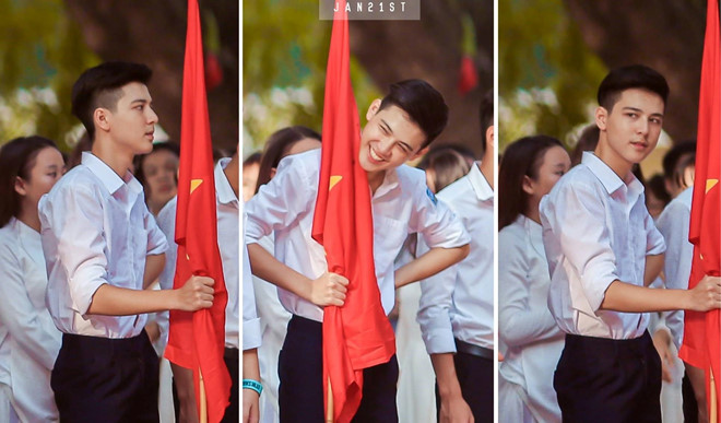 Nhung hot girl ao dai, gai xinh 'mat moc' noi len tu le khai giang hinh anh 16